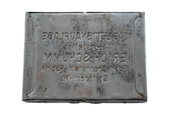 ESBIT FIELD STOVE (Esbit Feldkocher) with PACKAGED FUEL TABLETS BOX.