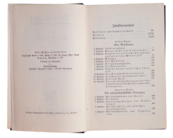 Germany, Third Reich. A 1934 Edition of Mein Kampf