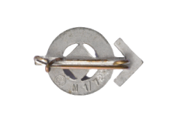 HJ Proficiency Badge miniature marked RZM M1/72 maker Fritz Zimmermann, Stuttgart.