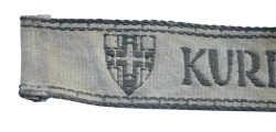 Germany, Heer. A Set Kurland Cuff Title, Iron Cross Second Class, Wound Badge With Recipient Soldbuch and Wehrpass