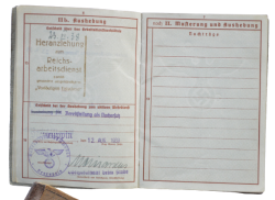 Germany, Heer. A Set Kurland Cuff Title, Iron Cross Second Class, Wound Badge With Recipient Soldbuch and Wehrpass