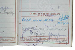 Germany, Heer. A Set Kurland Cuff Title, Iron Cross Second Class, Wound Badge With Recipient Soldbuch and Wehrpass