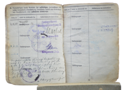 Germany, Heer. A Set Kurland Cuff Title, Iron Cross Second Class, Wound Badge With Recipient Soldbuch and Wehrpass