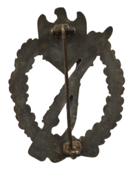 IAB Infantry Assault Badge, zinc, maker Deschler & Sohn, München