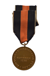 A COMMEMORATIVE MEDAL 1. OCTOBER 1938