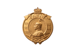 Germany Prussia WWI Fire Department Badge for 25 Years Long Meritorious Service 1908