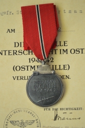 Set Awards after Obergefreiten Stefanus Hartman - Pnazerdivision.