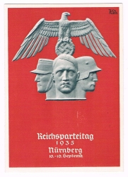 III. Reich - colored propaganda postcard - 