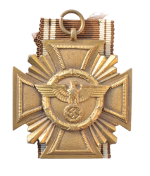 An NSDAP Long Service Award, 10 Year Service Cross