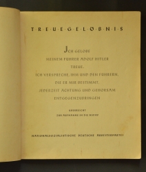 Germany, Third Reich. A Copy Of Ich Kampfe, From Arthur Seyß-Inquart’s Personal Library, C. 1943