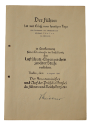 Set Awards after Leutnant der Gendarmerie Michael Thelen