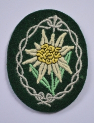 Mountain Troops Sleeve Edelweiss