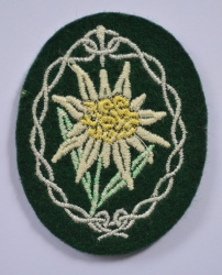 Mountain Troops Sleeve Edelweiss