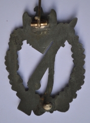 INFANTRY ASSAULT BADGE IN SILVER BY WERNER REDO 