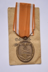 A West Wall Campaign Medal By Carl Poellath