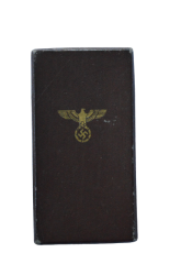 A Long Service Decoration, III Class For 10 Years With Case and paper award for doctor, By  Josef Hillebrand, Gablonz.