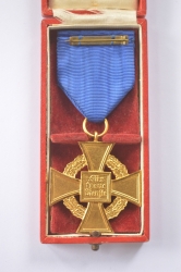 A Civil Service 40-Year Long Service Decoration, With Case