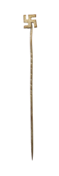 Swastika Stickpin silver