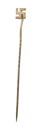 Swastika Stickpin silver