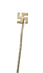 Swastika Stickpin silver