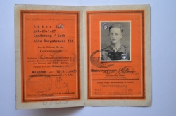 Hitlerjugend HJ and Deutsches Jungvolk (DJ) Grouping By Karl Laber, ID Documents, Badges etc.