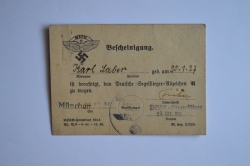 Hitlerjugend HJ and Deutsches Jungvolk (DJ) Grouping By Karl Laber, ID Documents, Badges etc.