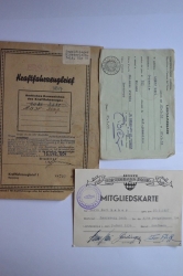 Hitlerjugend HJ and Deutsches Jungvolk (DJ) Grouping By Karl Laber, ID Documents, Badges etc.