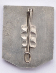 A 1937/38 WHW (Winter Relief Of The German People) Gau Düsseldorf Donation Badge