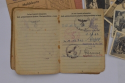 Soldbuch. Soldier Driver Paramedic Wehrmacht