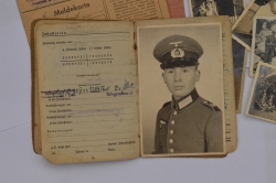 Soldbuch. Soldier Driver Paramedic Wehrmacht