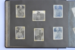 A SECOND WORLD WAR GERMAN PHOTO ALBUM 4 PANZER ABWEHR ABTEILUNG IN MAGDEBURG.