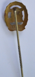A set of  Sport Badges Bronze DRL and documents of one person.