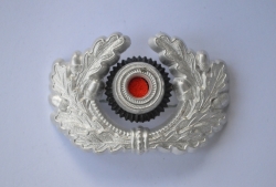 A Wehrmacht Heer (Army) Nco’s Visor Cap Wreath And Cockade