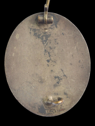 Wound badge in silver – L/54 Schauerte & Höhfeld, Lüdenscheid.