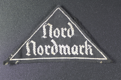 Hitlerjugend sleeve triangle, HJ Gebietsdreieck 'Nord- Nordmark"
