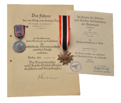 Set Awards after Leutnant der Gendarmerie Michael Thelen