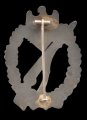 IAB Infantry Assault Badge silver convex, unmarked.