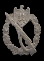 IAB Infantry Assault Badge silver convex, unmarked.