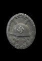 SILVER CLASS WOUND BADGE MARKED 26