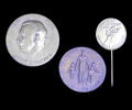 Germany, Third Reich. Lot of two tinnie and one after war.