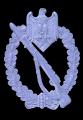 IAB Infantry Assault Badge, zinc, maker Deschler & Sohn, München