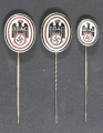 A Grouping Of Three D.D.A.C (German Automobile Club) Membership Stick Pins
