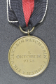 Germany. An Entry Into The Sudetenland Commemorative Medal