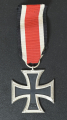 Iron Cross Second Class 1939 Schinkel Form magnetic unmarked by Wilhelm Deumer.