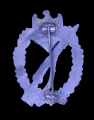 IAB. GERMAN INFANTRY ASSAULT BADGE F. WIEDMANN. ZINC