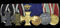 Six Medals Bar Police WWI/WWII.