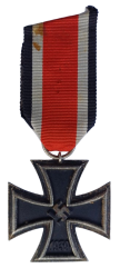 Iron Cross Second Class 1939 unmarked 6 maker Fritz Zimmermann, Stuttgart.