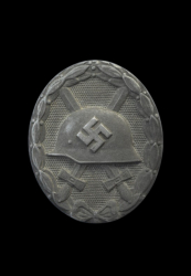 SILVER CLASS WOUND BADGE MARKED 26