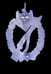 GERMAN INFANTRY ASSAULT BADGE E. FEDINAND WIEDMANN, ZINC.