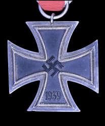 Iron Cross Second Class 1939 unmarked maker Rudolf Souval, Wien.